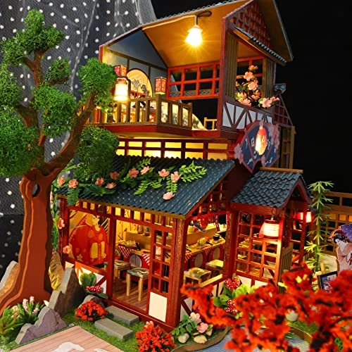 DIY Miniature Dollhouse Kit - Tiny House 1:24