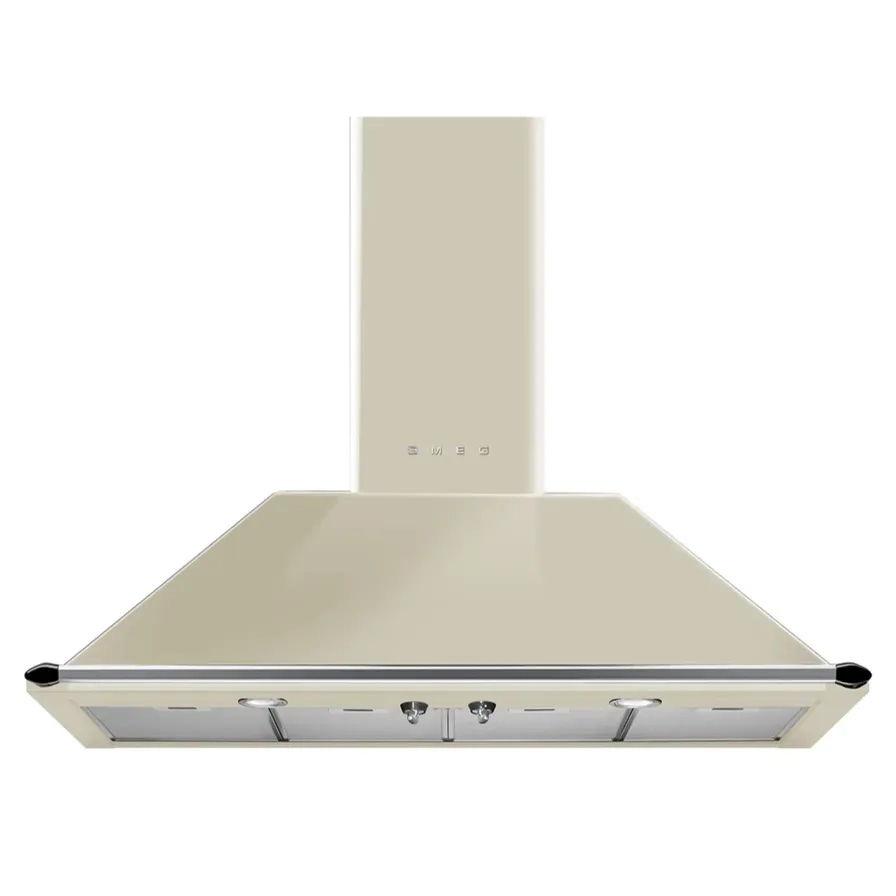 Decorative Wall Hood - 3-Speed 110cm Beige