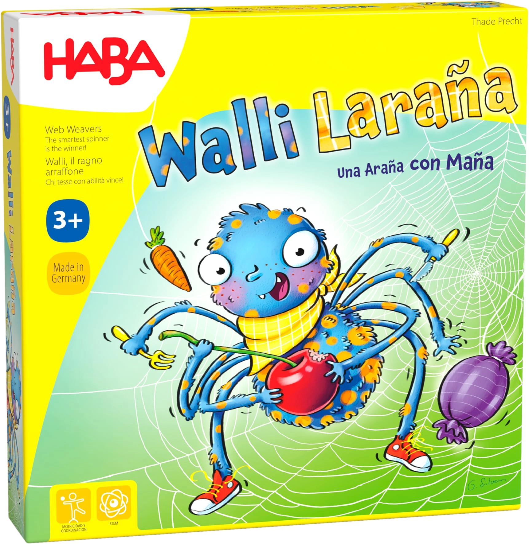 HABA Walli Spider - 3 years and up 13 pieces
