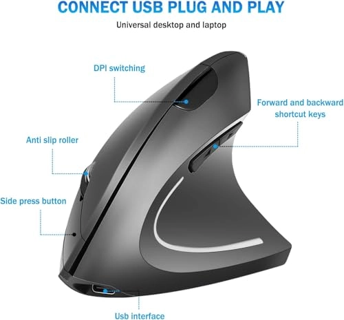 Ergonomic Mouse - Bluetooth