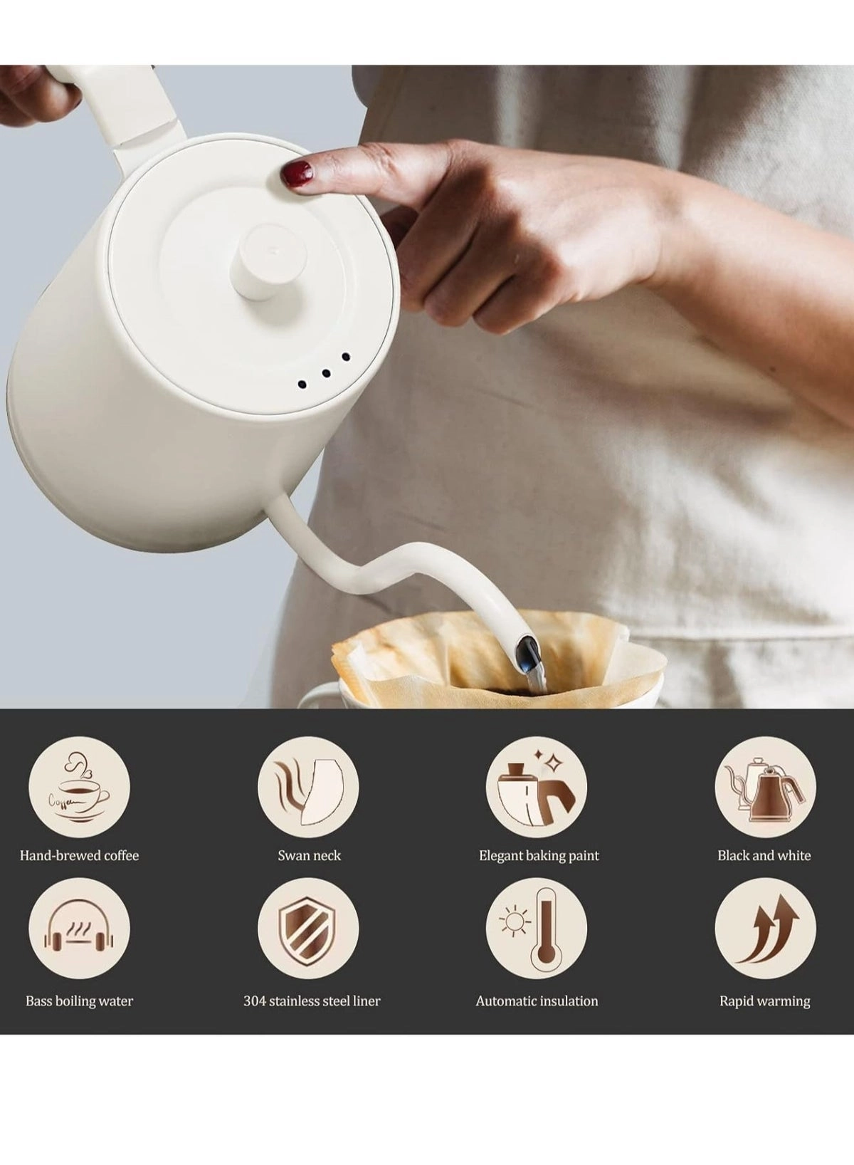 Temperature Control Electric Kettle