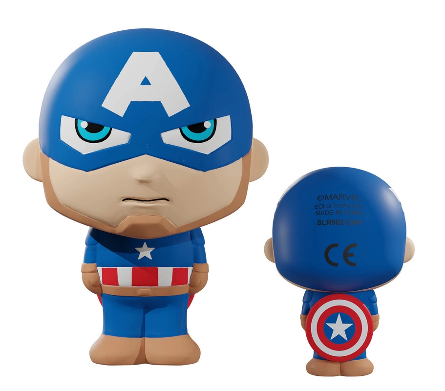 Marvel Foamate Slow Rising Figure Toy - Captain America (37313669-SLR902_CAP)