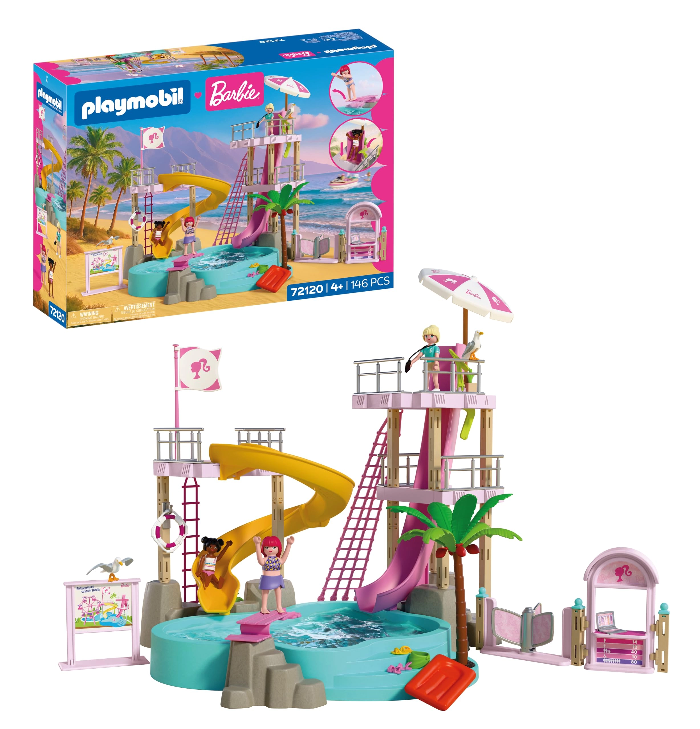 Playmobil Barbie Waterpark - 1 pcs (72120)