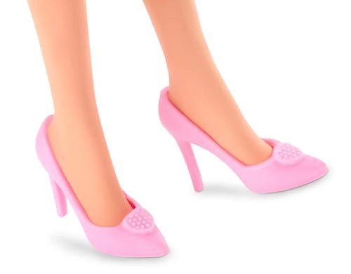 Margot Robbie as Barbie Collectible Doll - Pink Gingham Dress Posable Ages 3+