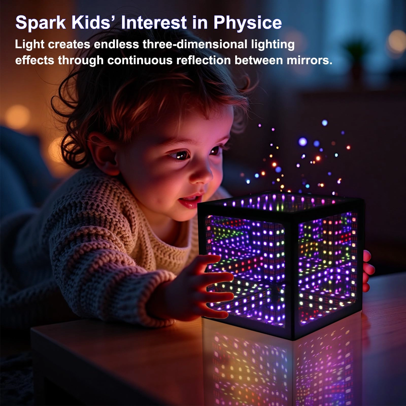 Infinity Hyper Cube - Corded Electric Multicolor