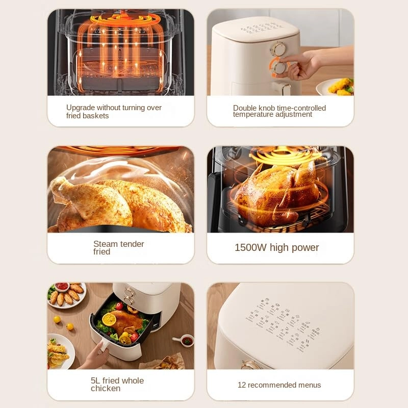 Air fryer - 5L/1.3 gallon