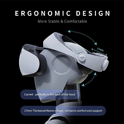 Head Strap Cushion Pad for PlayStation VR2 - Breathable Replacement