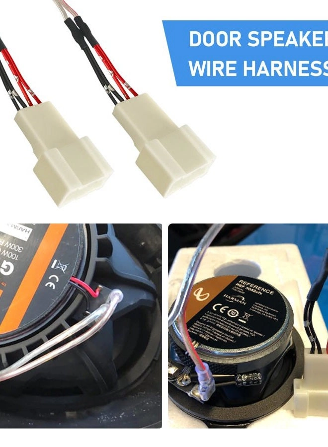 Speaker Wiring Harness - 2PCS Multicolored