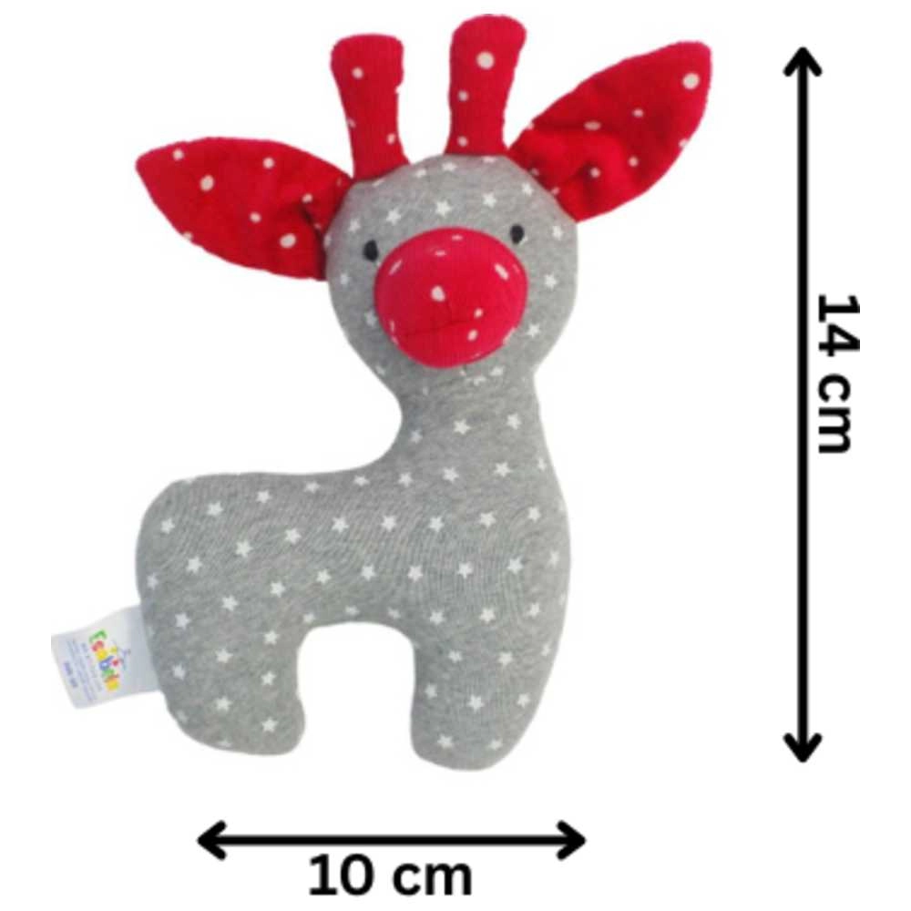 Reindeer With Bunny & Small Giraffe Rattle Toy - 0 month(s) 3 piece(s)