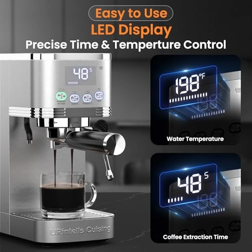 EM5410-US - 20 BAR LED Milk Frother