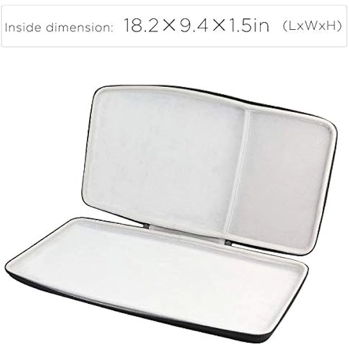 ERGO K860 - Hard Travel Case EVA Black