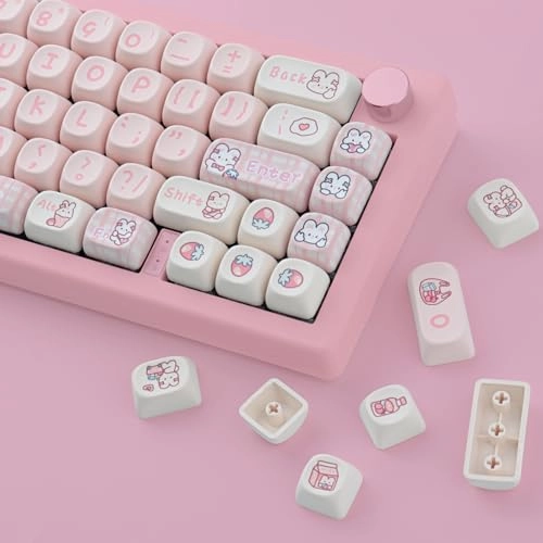 PBT Keycaps - Snack Rabbit