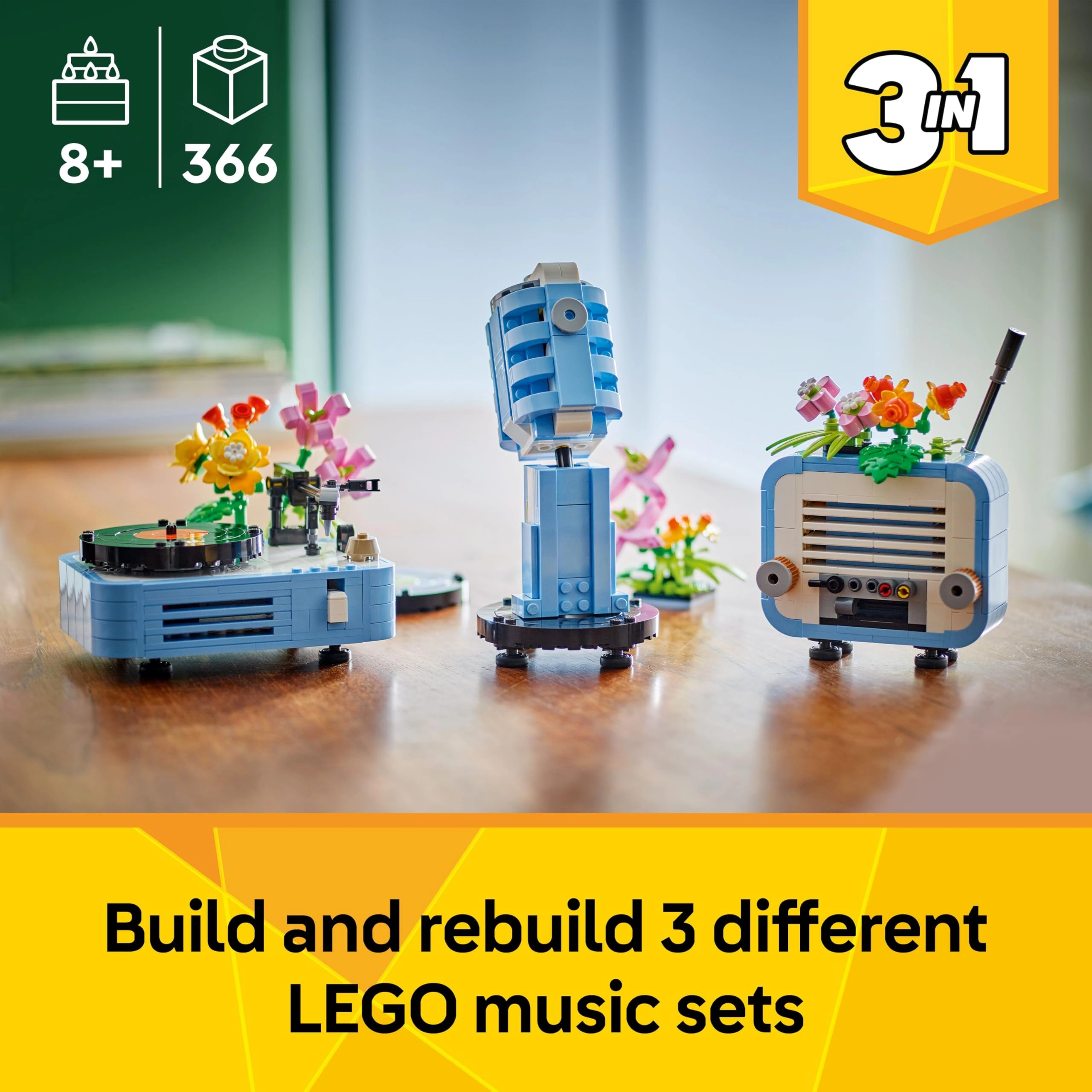 LEGO Creator Record Player (31172) - 3in1