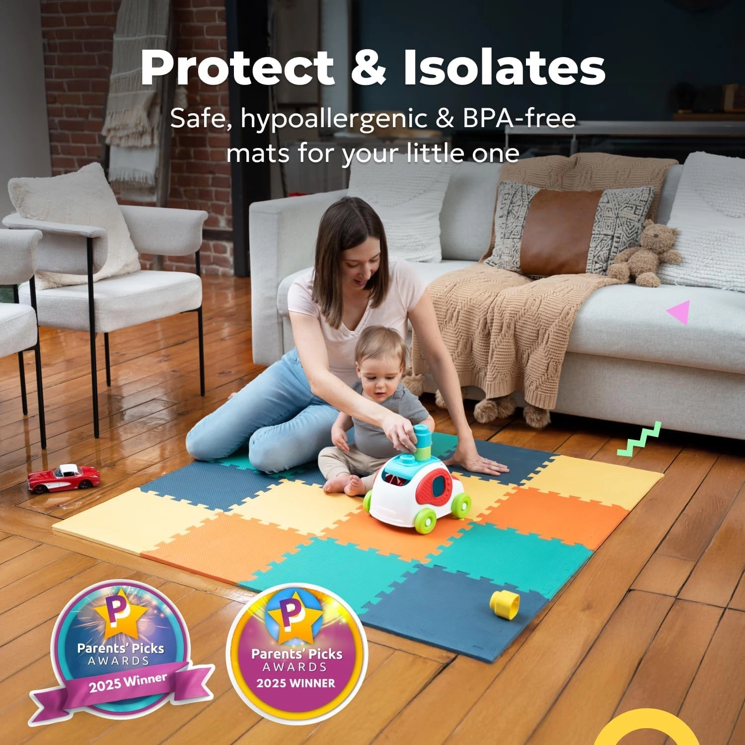 Baby Play Mat - Neutral 6-12 months