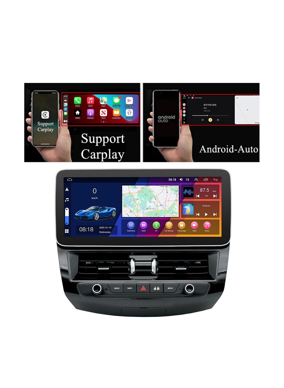Android Multimedia Car Screen - 12.3 inch
