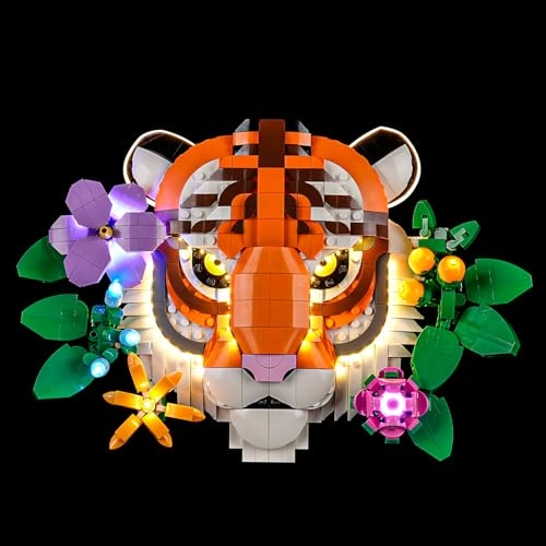 LED light kit for LEGO 31217 The Fauna Collection - Tiger - Plastic 1