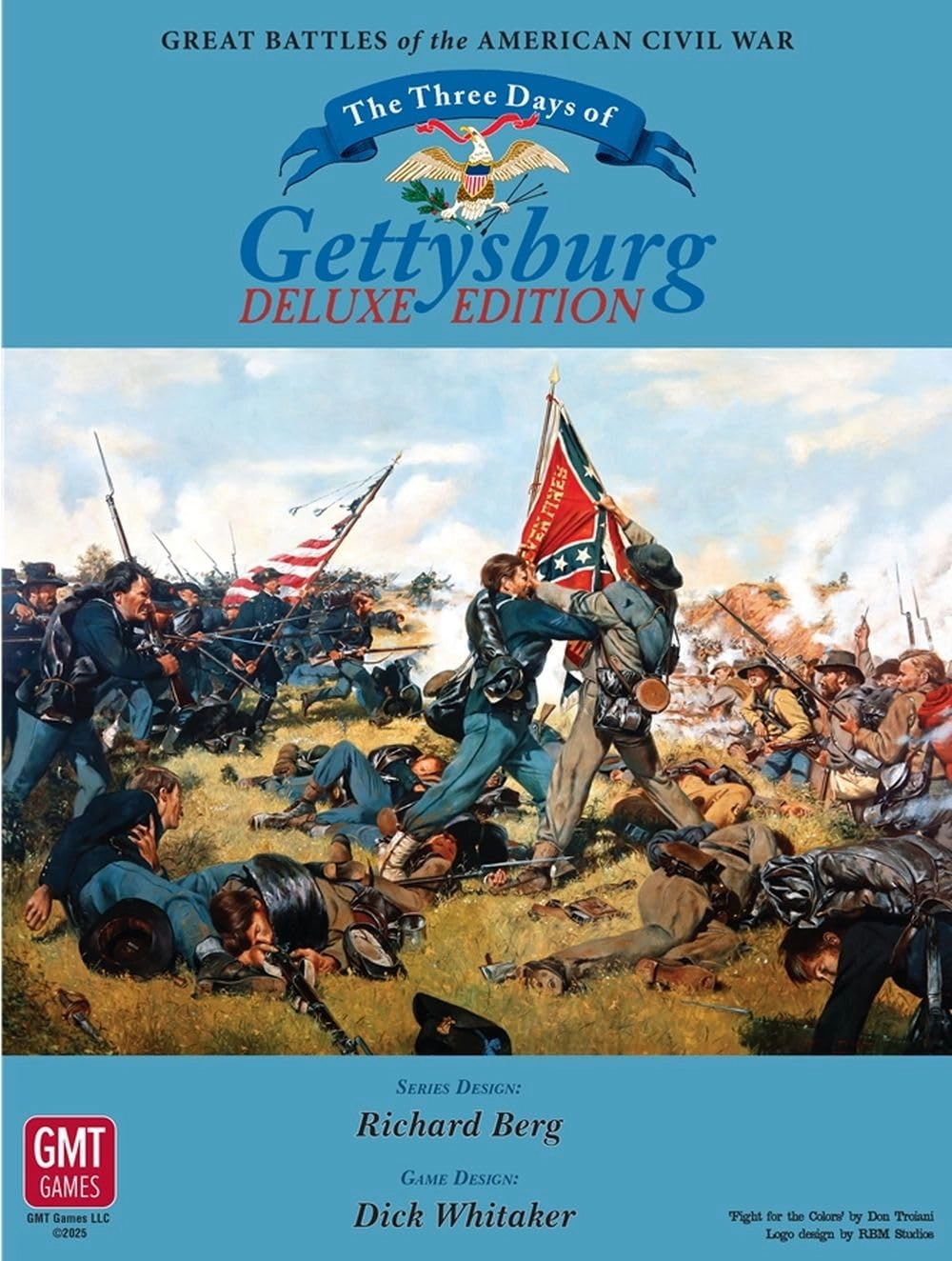 GMT Games Three Days of Gettysburg: Deluxe Edition