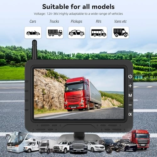 AHD Wireless Backup Camera - Night vision Wireless 600 x 480