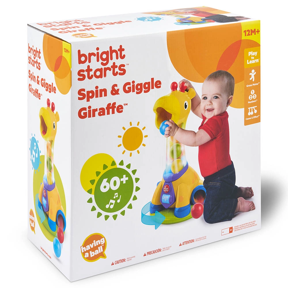 Spin & Giggle Giraffe - 12 months