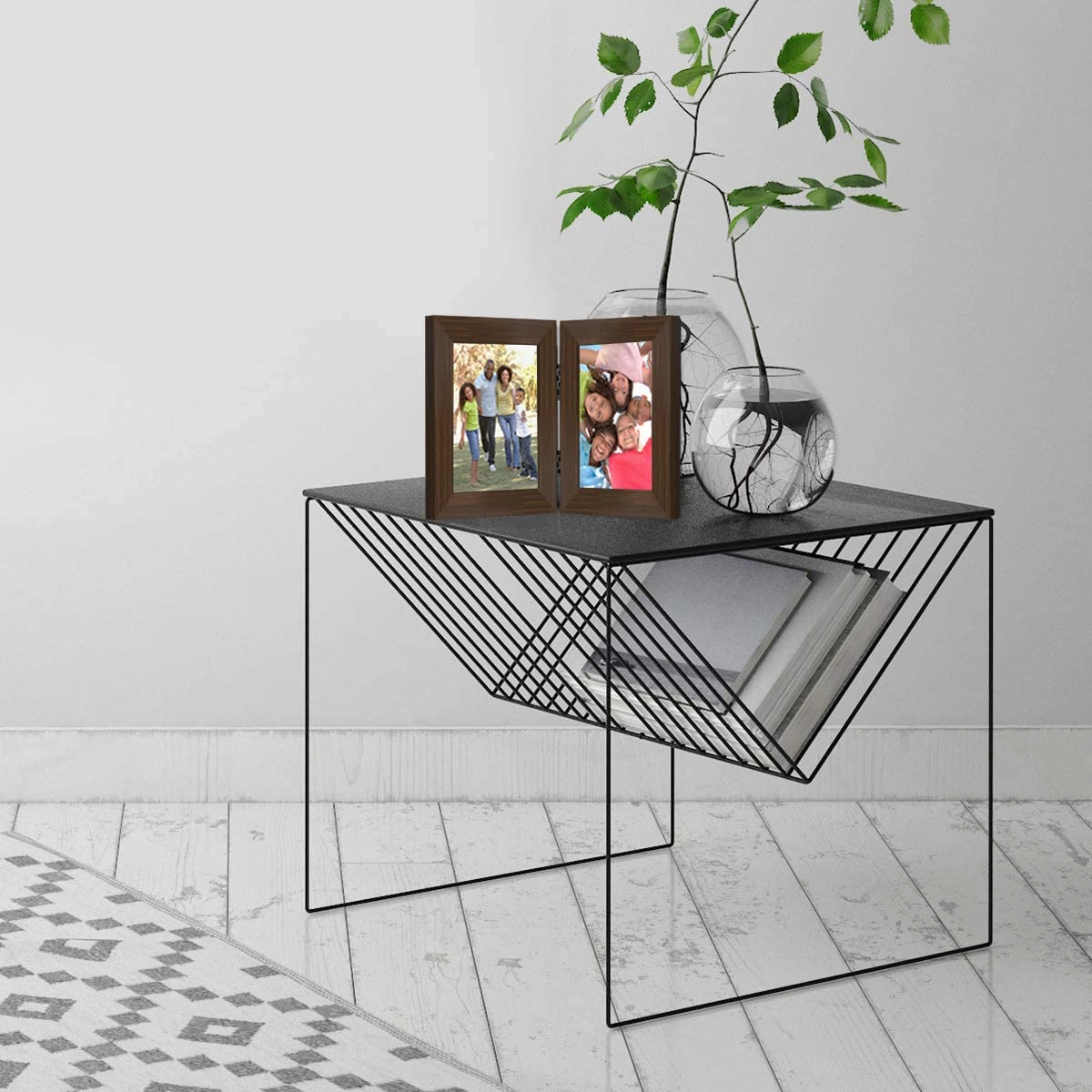 Hinged Double Picture Frame - 4X6 2