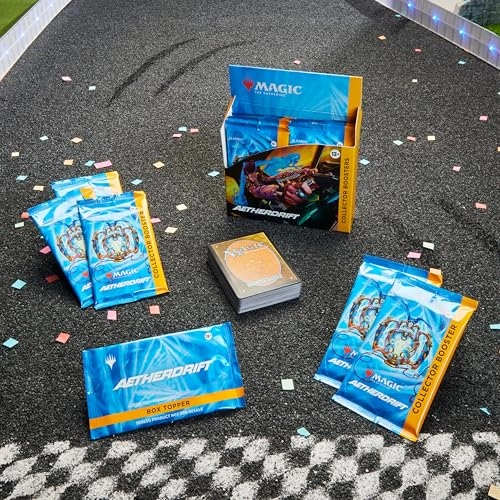 Aetherdrift Collector Booster Box - 12 Packs 15 cards each