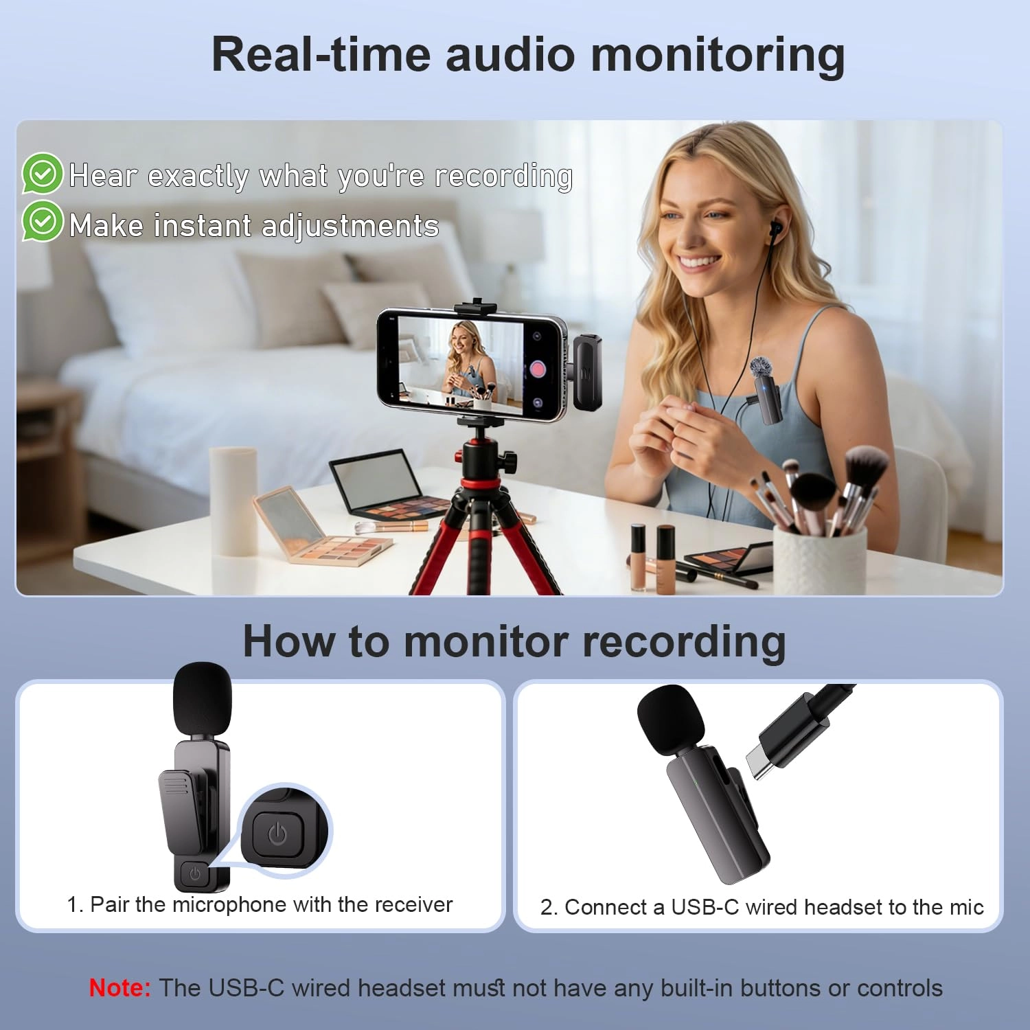 WB281 Wireless+USB Microphone Bundle