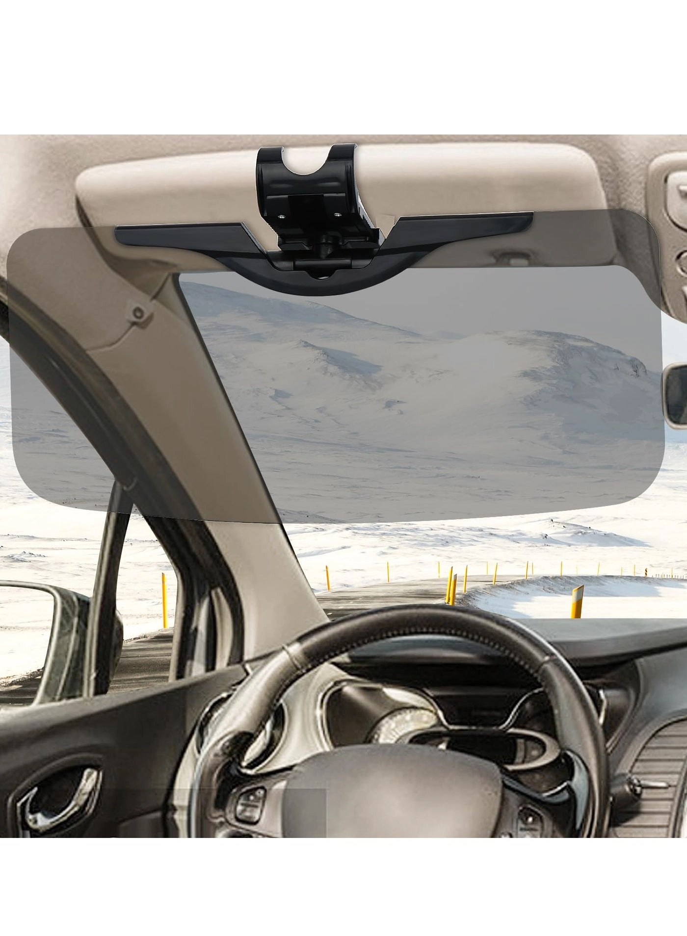 SYOSI Sun Visor Extender - Polarized 14 inch (L) * 8.7 inch (W)