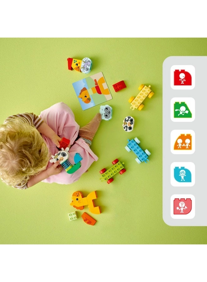 My First Animal Train - 1½+ 19 pieces