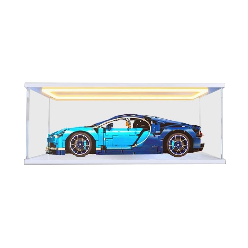 HCAEIOFJ Display Case for LEGO Bugatti Chiron 42083 - Acrylic
