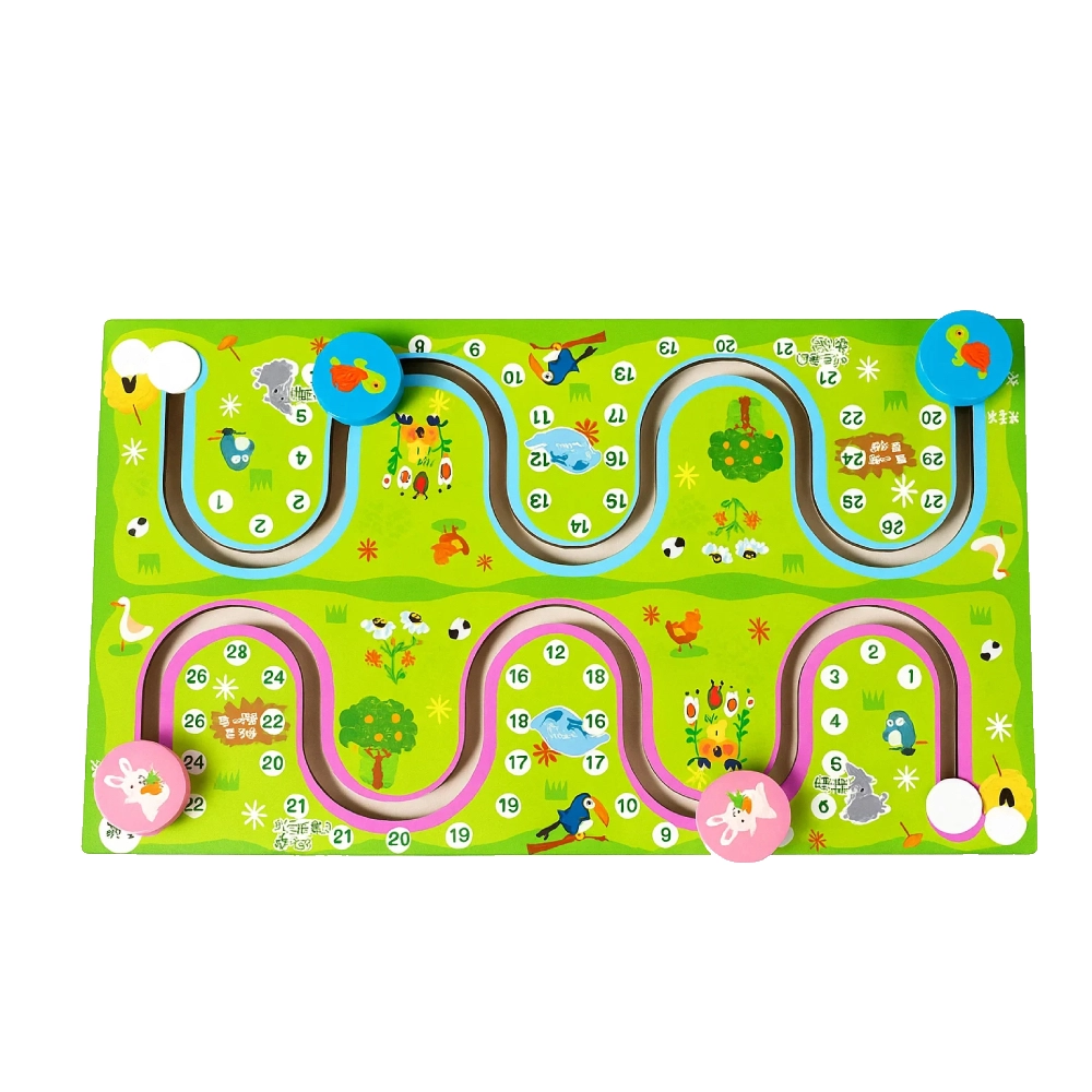 Wooden Maze Battle Game - 3 +