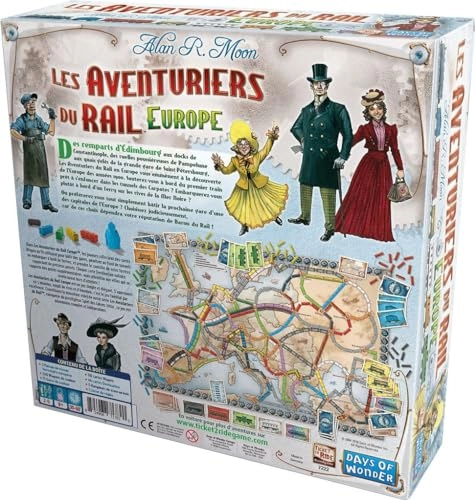 Ticket to Ride - Europe + Decaps (French)