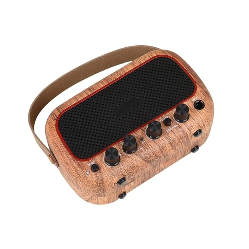 Portable BT Guitar Amplifier - 5W Dual Speaker 2000mAh