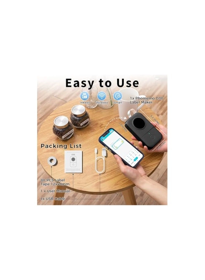 D30 - Direct thermal 12mm