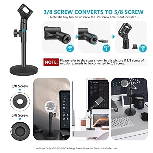 NW-(PC-02) - 2-Pack 9.45"-12.2" Black