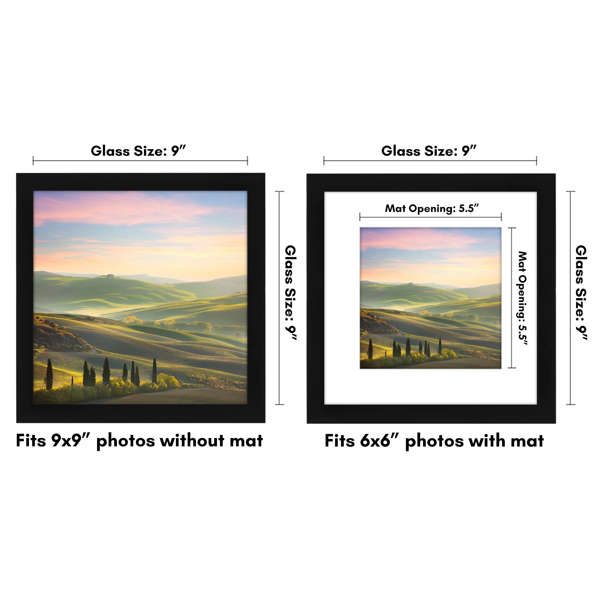 Picture Frame - 9x9 1.0 Count