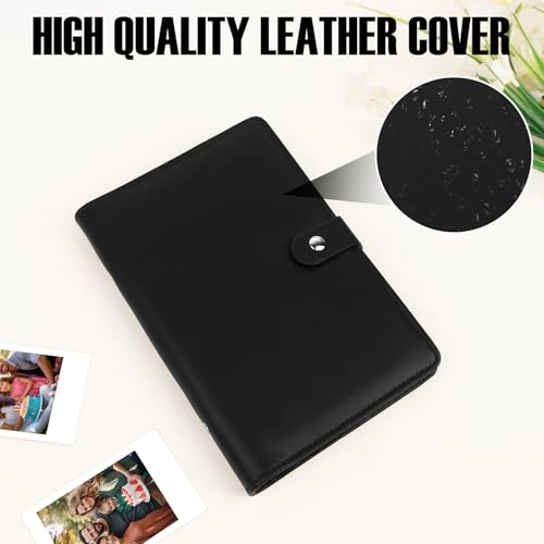2x3" 156 Pockets Faux Leather Photo Album