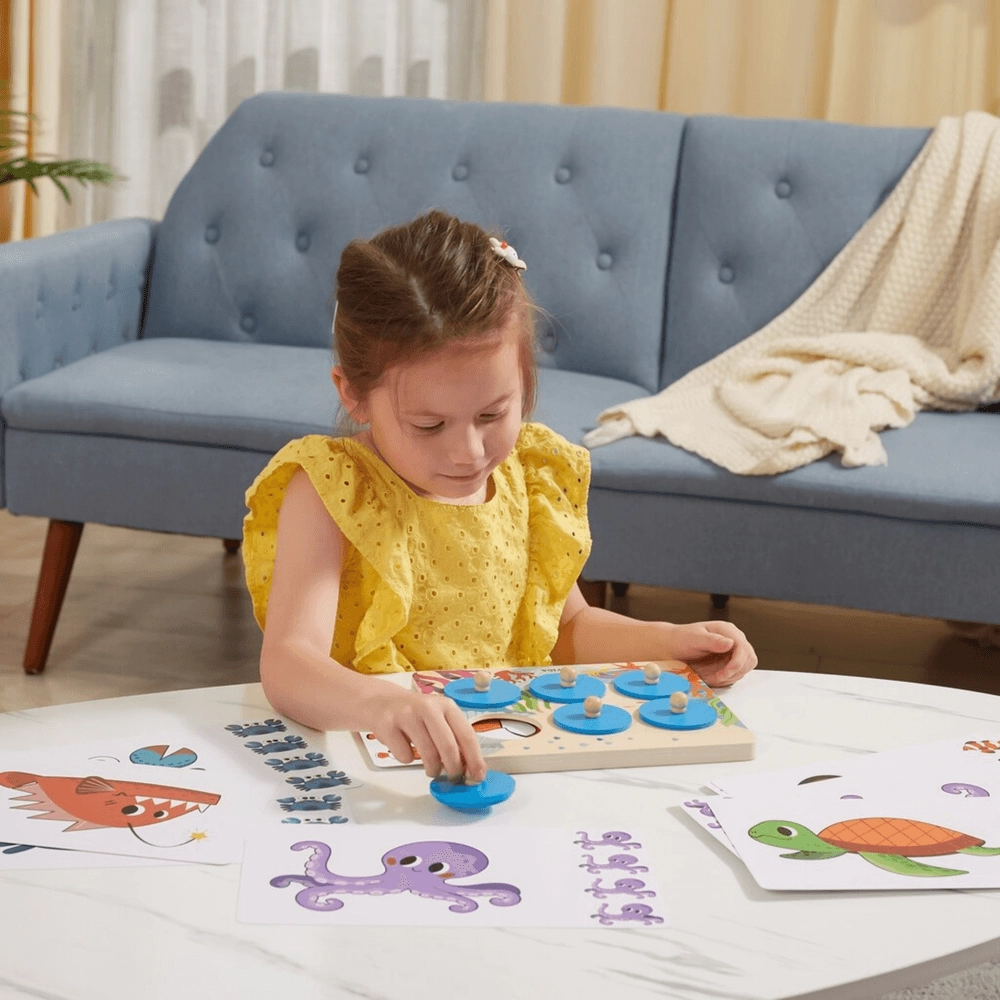 Sea Secrets Wooden Puzzle (29464294-44638) - 10 pcs