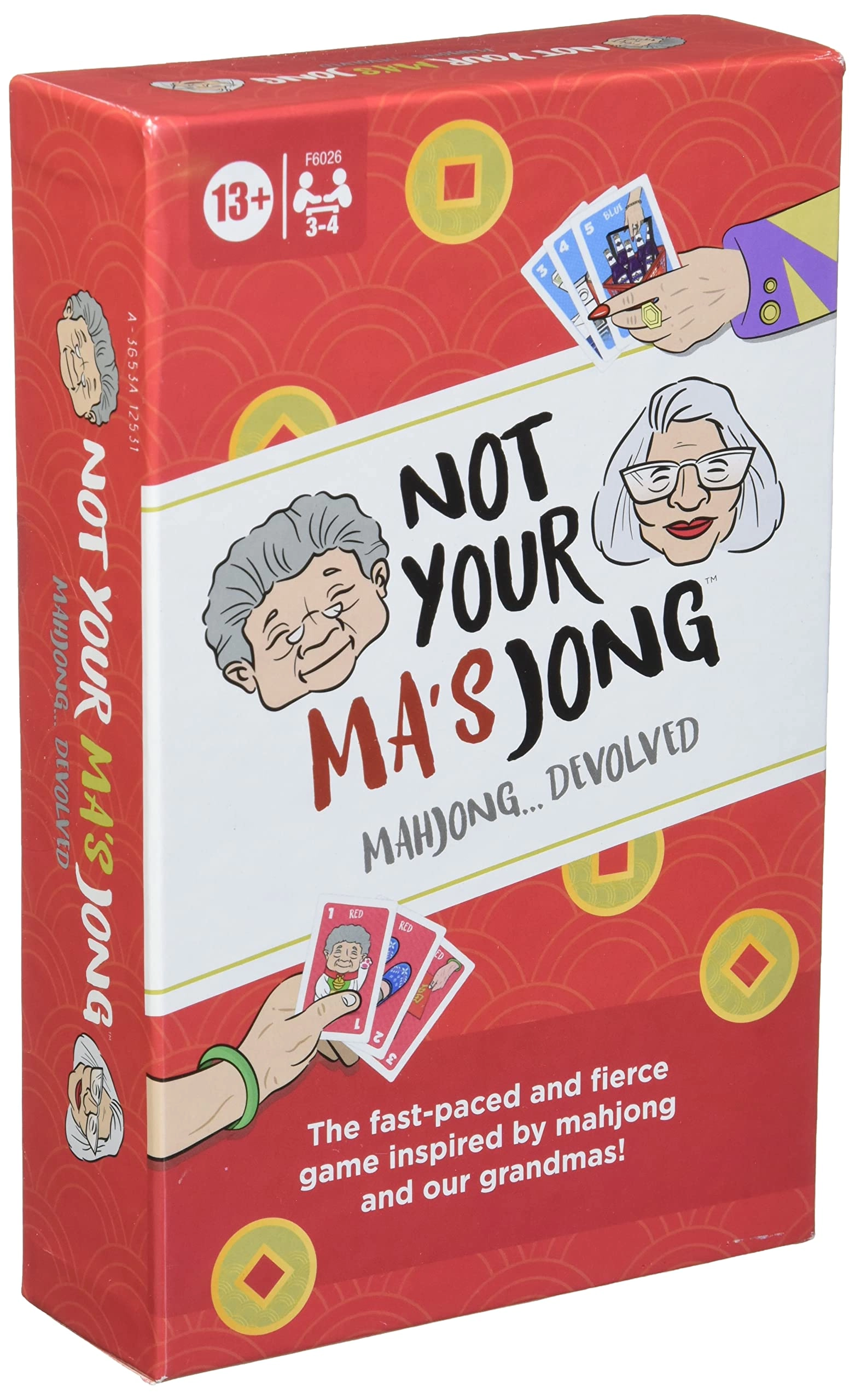 Hasbro Not Your Ma's Jong - Card Game