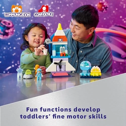 Space Shuttle Adventure (10422) - 3in1 Light Brick Astronaut Figures