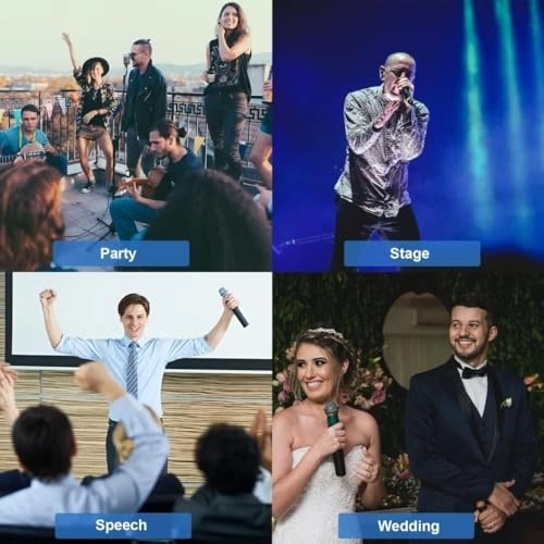 Wireless Microphone System - 2 Dual UHF