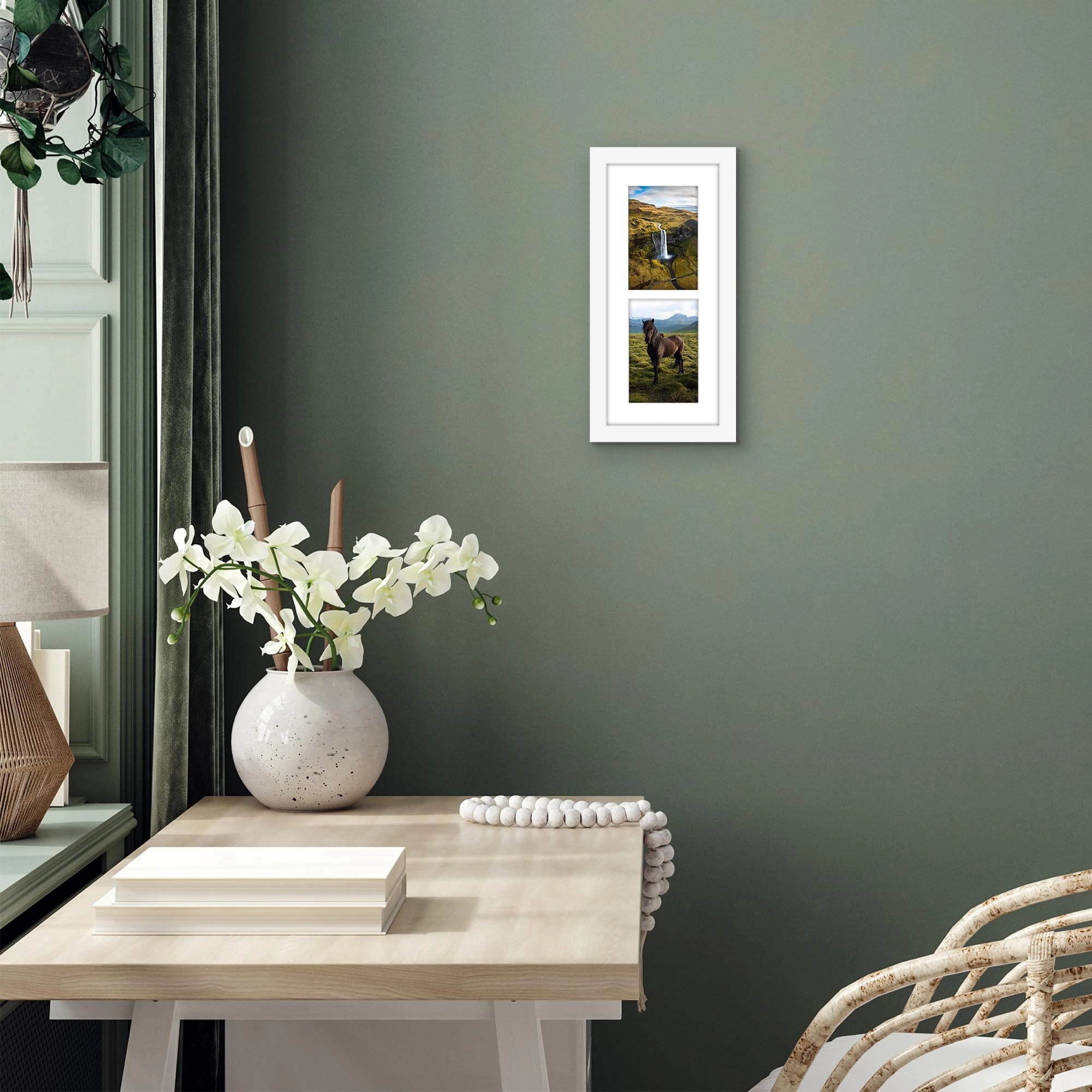 Hinged Double Picture Frame - 4X6 2