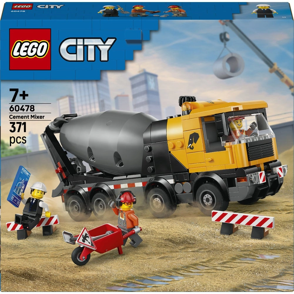 LEGO City Cement Mixer (60478)