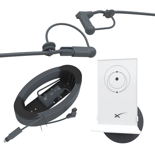 Wall Mount Kit + Starlink Ethernet Cable Caddy + Starlink Cable End Protection Cover - Starlink Mesh WiFi Router V2, Starlink Ethernet Adapter, Starlink Ethernet Cable (up to 150ft)