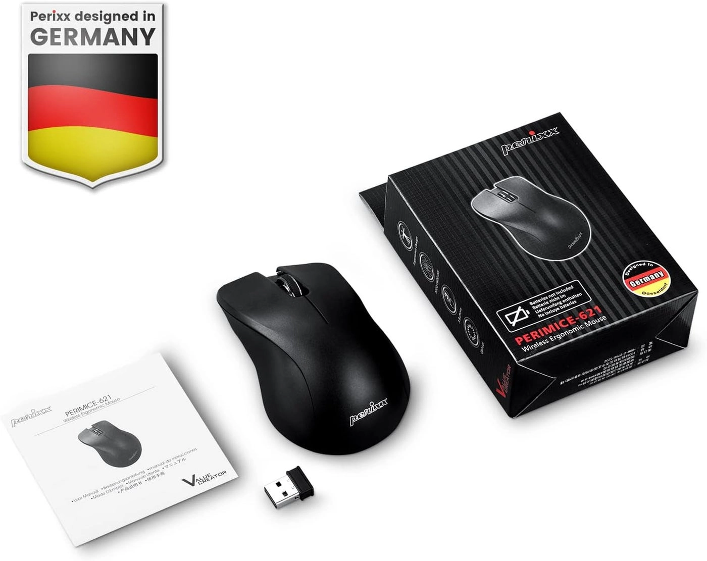 PERIMICE-621R Mouse - Radio Frequency