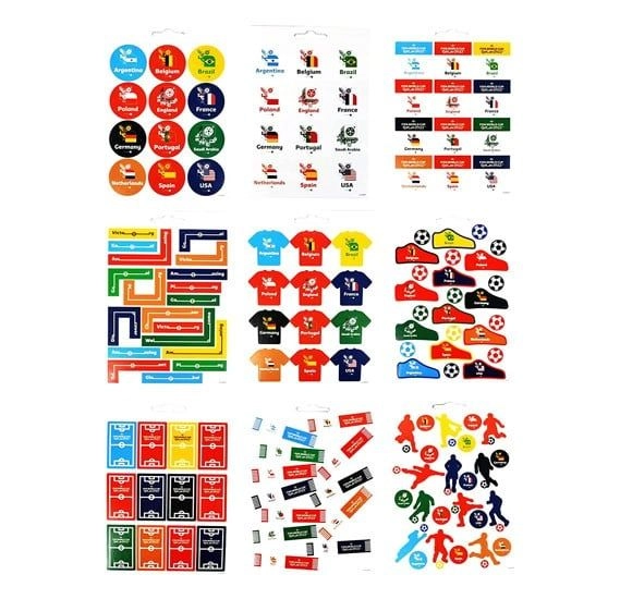 Country Sticker Book 150 pcs