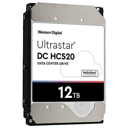 Ultrastar DC HC520 3.5" 7200rpm 256MB SATA 6Gb/s (HUH721212ALE604) - 12TB