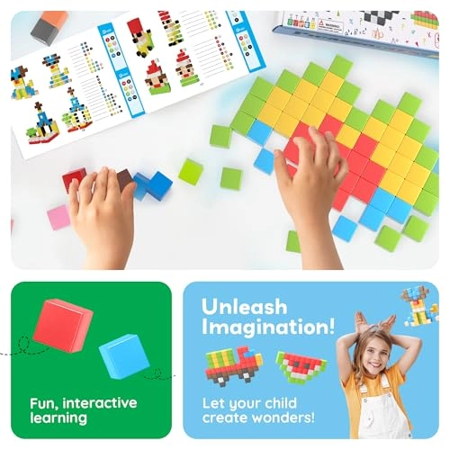 Magnetic Cubes - 108 pcs