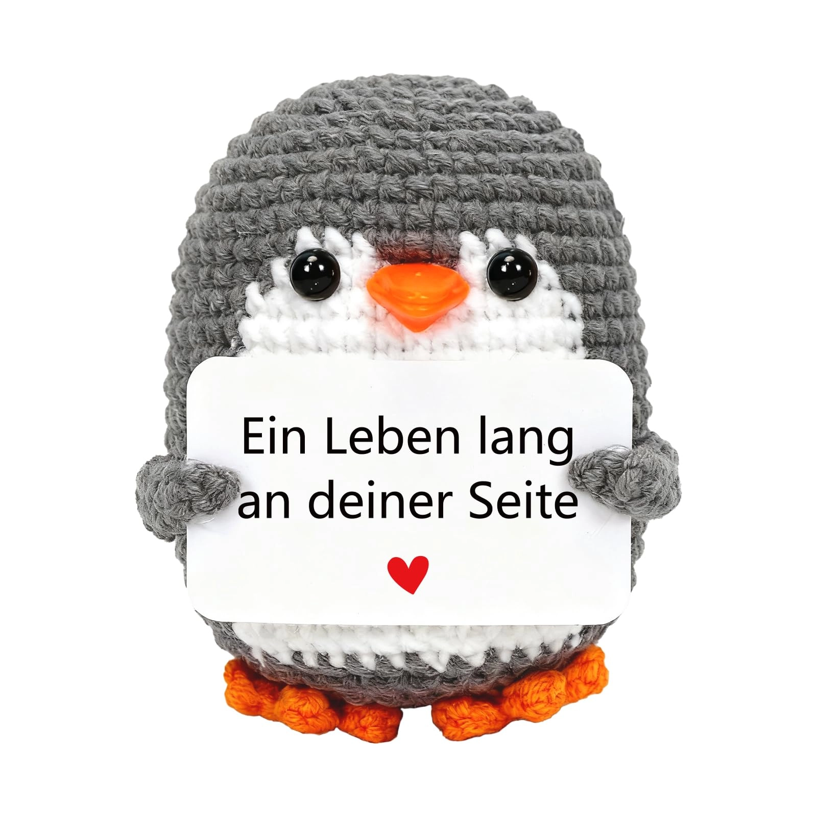 Penguin Positive Penguin 15 cm Knitted - Pocket Hug