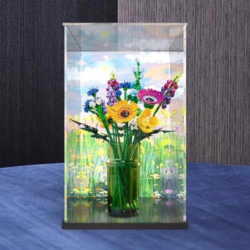 Acrylic Display Case for Lego 10313 Flower Bouquet