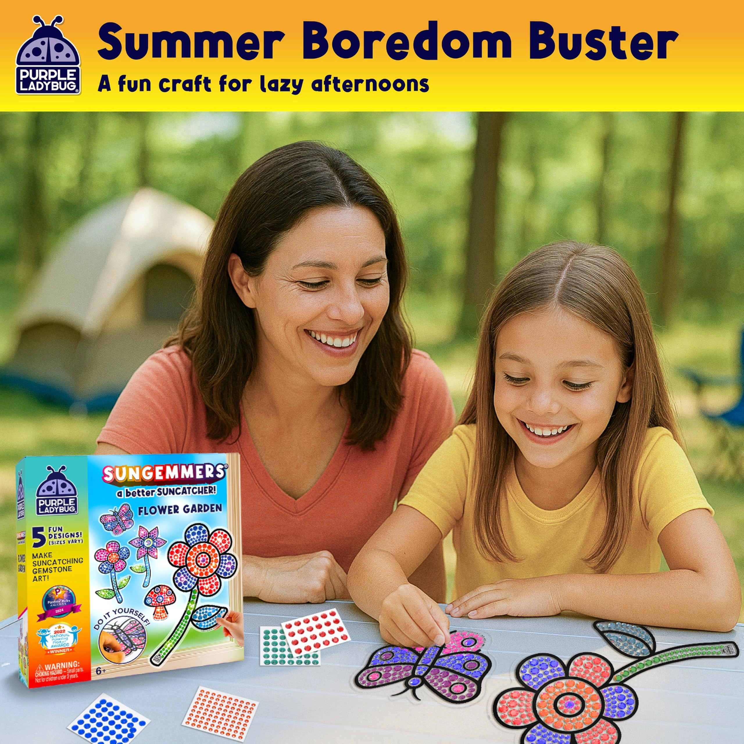 SunGemmers - Enchanting floral designs inspire spring creativity and joy in kids’ crafting adventures. 5